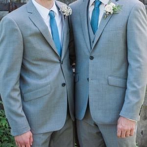 Combat Gent Light Gray Suit